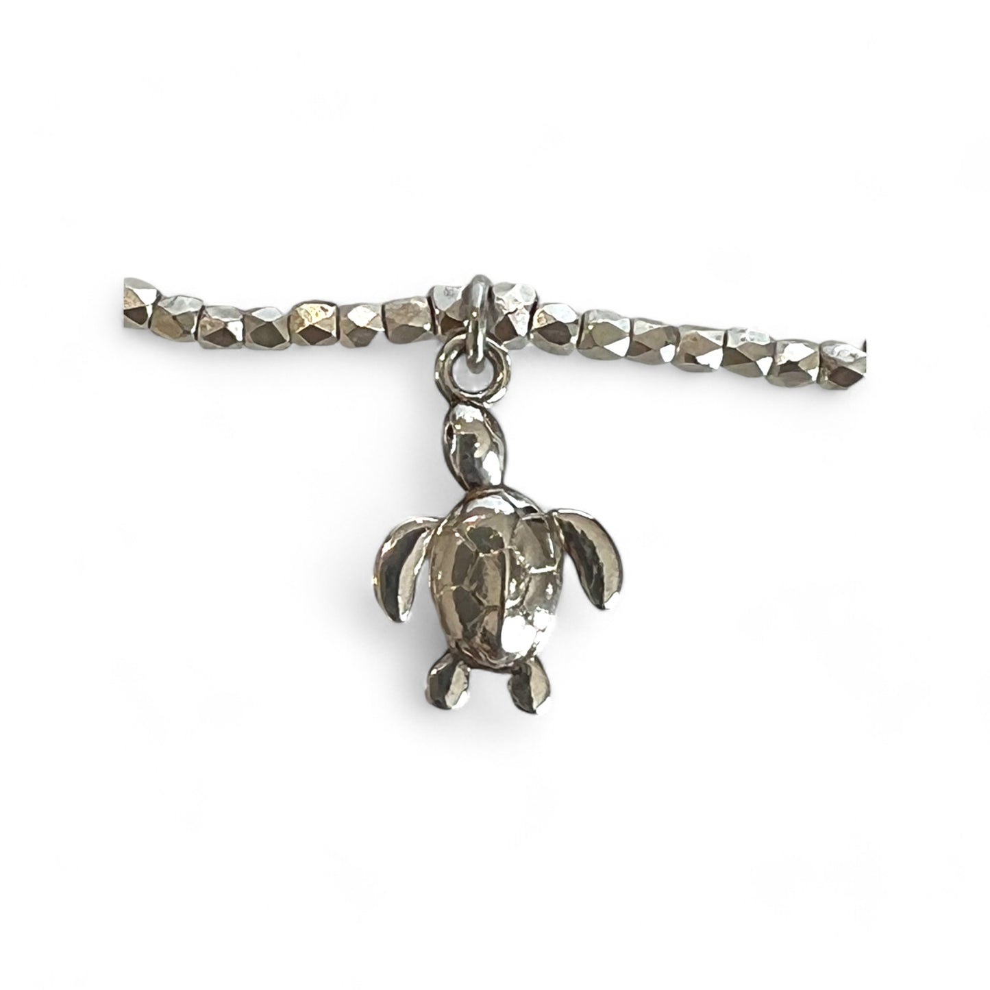 Ma CaJouX Collier Ras de Cou Femme Tortue en Argent