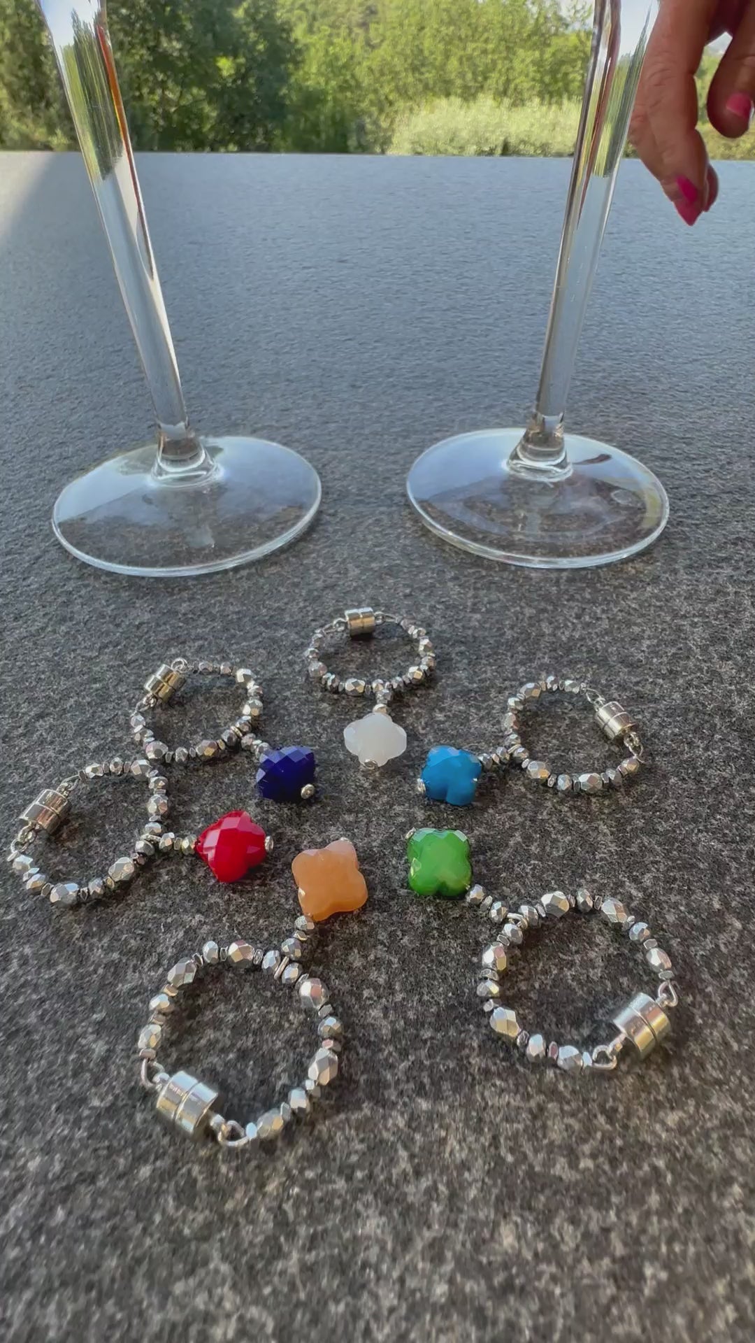 mes bijoux cajoux marque verre trefle or